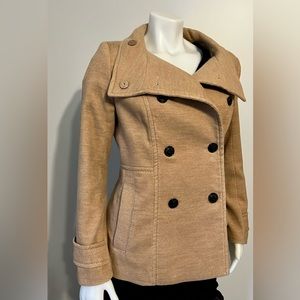 H&M Double Breasted Camel Coat